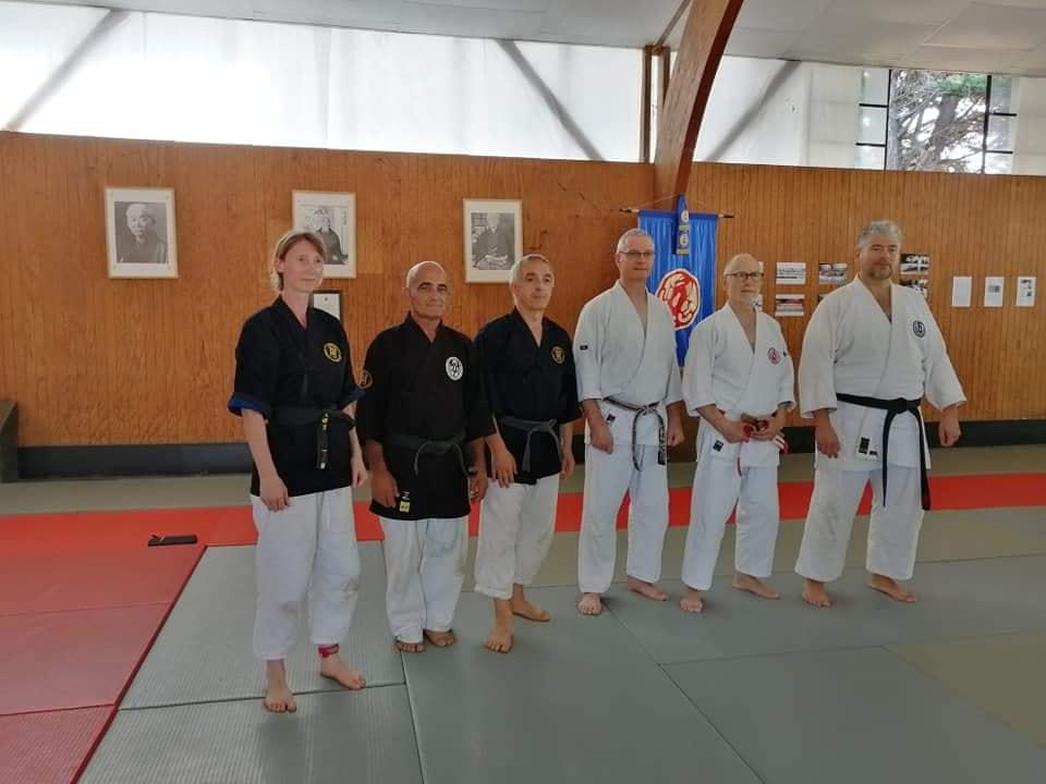 Lucie et Hervé Trutt, Philippe Bourezg, Maître PP Harmant, Maître Alain Floquet et Maître Frédéric Floquet 